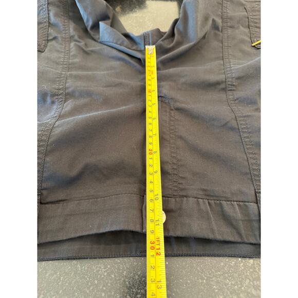 Chico's black crop cargo  pants Chico's 2.5  = 14 Large - Picture 6 of 8